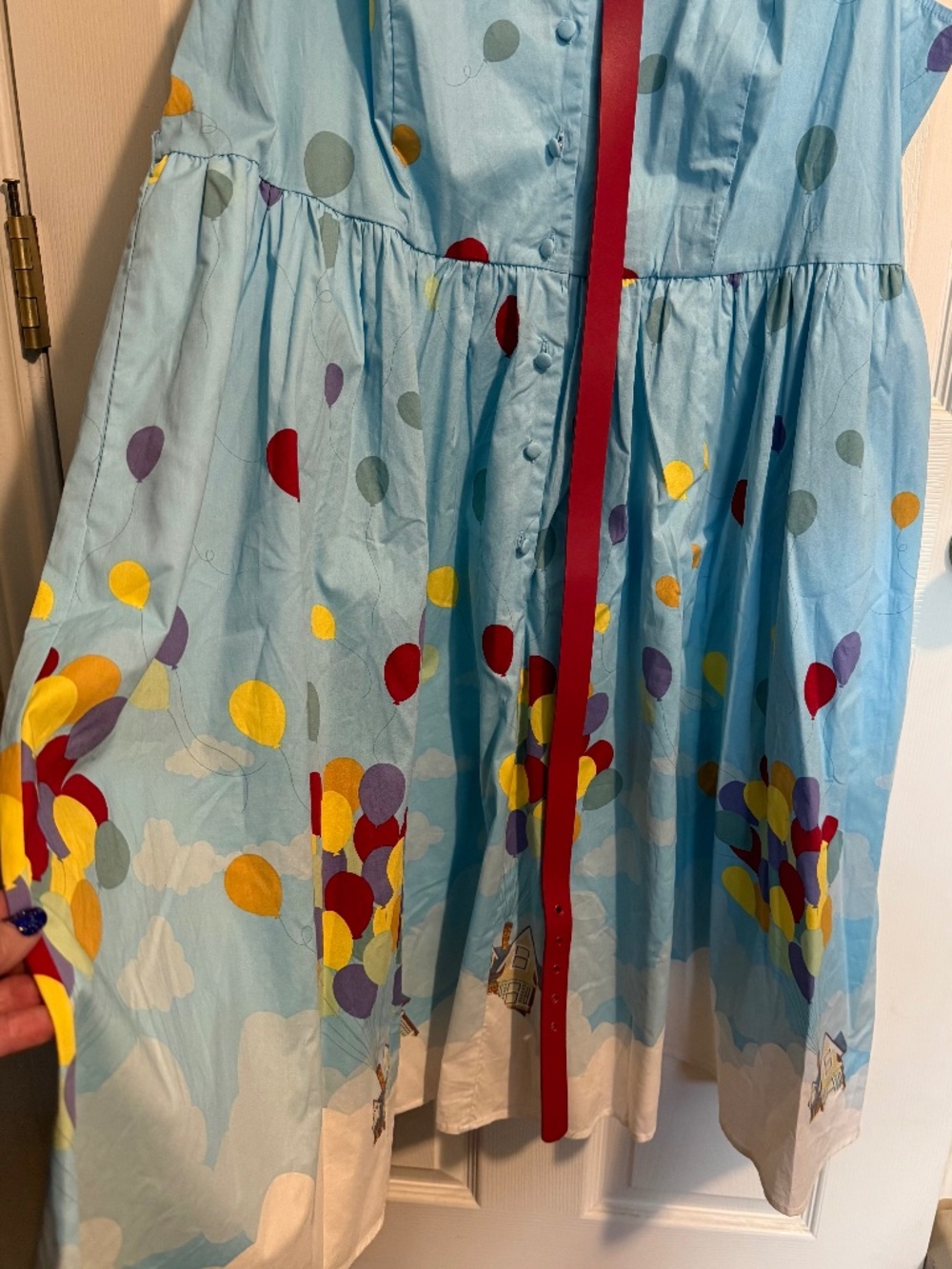 Torrid Disney Up! Retro Swing Dress. Sz 18